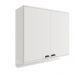 Aéreo de Cozinha 800mm 2 Portas Lótus Carraro Branco