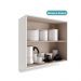 Aéreo de Cozinha 800mm 2 Portas Lótus Carraro Branco