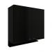Aéreo de Cozinha 800mm 2 Portas Lótus Carraro Preto