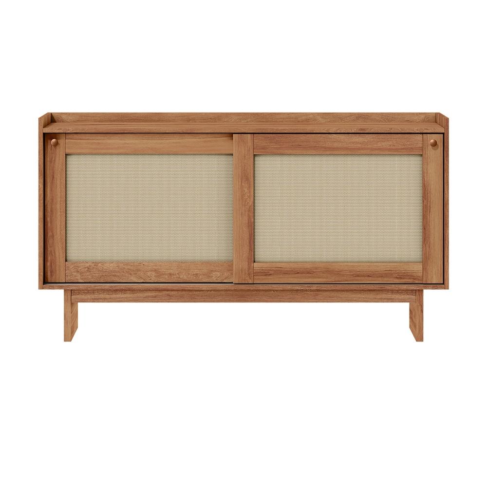 Aparador Buffet 2 Portas de Correr Átria 1295 Carraro Freijó