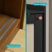 Aparador Buffet 2 Portas de Correr Átria 1295 Carraro Preto