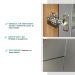Armário Aéreo Milla 3 Portas Nog/Cinza 120cm Carraro
