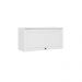 Armário Aéreo Milla MDF 1 Porta Branco 80 cm Carraro
