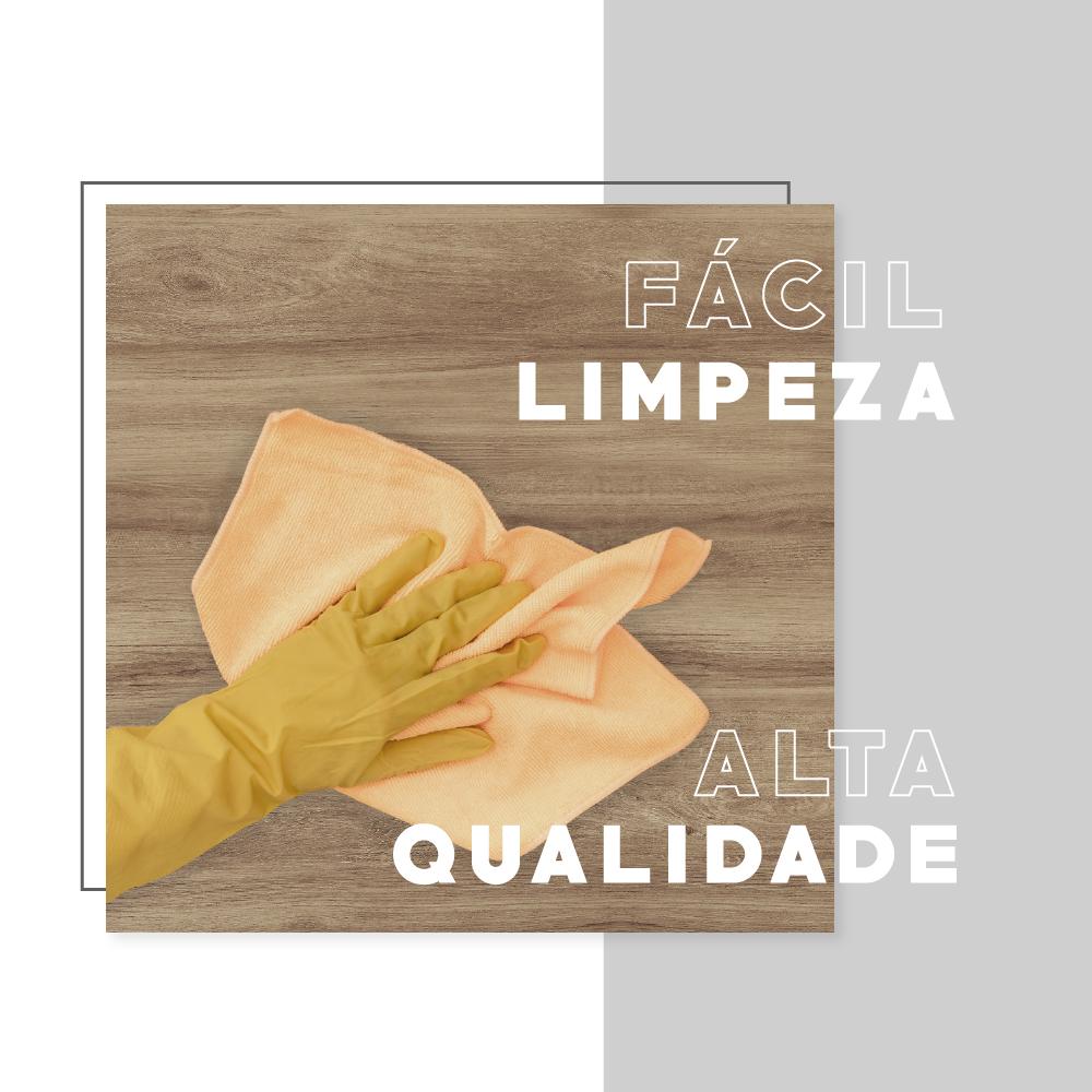 Armário Cozinha Compacta Arizona Essence Carraro - Carvalho/Branco