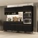 Armário de Cozinha Completa Atlanta Studio Preto Touch