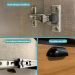 Armário de Cozinha Completa c/ Balcão Lótus Energy Carraro Freijó com Preto Touch