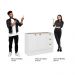 Balcão Gabinete De Pia MDF Milla 2 Portas 3 Gavetas Branco 120cm Carraro