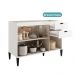 Balcão de Cozinha 1200mm s/ Tampo Lótus Carraro Branco