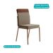 Conjunto 2 Cadeiras de Jantar Duo Carraro Rosê