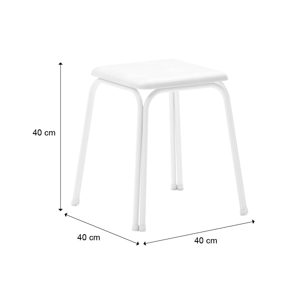 Conjunto 4 Banquetas Napa 1748 Carraro - Branco