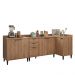 Conjunto Balcões Miami Coast Carraro Freijó