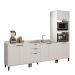Conjunto Balcões Miami Loft Carraro Branco