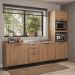 Conjunto Balcões Miami Loft Carraro Freijó