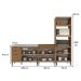 Conjunto Balcões Miami Loft Carraro Freijó