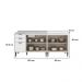 Conjunto Balcões Miami Point Carraro Branco