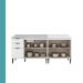 Conjunto Balcões Miami Point Carraro Branco