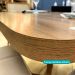 Conjunto Sala de Jantar 4 Cadeiras Belluno Carraro Nogal e Rosê