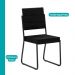 Conjunto Sala de Jantar 4 Cadeiras Charlotte Carraro Nogal Preto