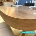 Conjunto Sala de Jantar 4 Cadeiras Dália Carraro Nogal Preto