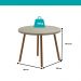 Conjunto Sala de Jantar 4 Cadeiras Dália Carraro Petra Rose