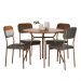 Conjunto Sala de Jantar 4 Cadeiras Florença Carraro