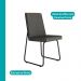 Conjunto Sala de Jantar 4 Cadeiras Glasgow Carraro Grafite Preto