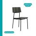 Conjunto Sala de Jantar 4 Cadeiras Londres Carraro Nogal