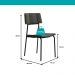 Conjunto Sala de Jantar 4 Cadeiras Londres Carraro Nogal