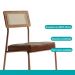 Conjunto Sala de Jantar 4 Cadeiras Margarida Carraro Nogal