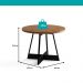 Conjunto Sala de Jantar 4 Cadeiras Nairobi Carraro Nogal