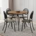 Conjunto Sala de Jantar 4 Cadeiras Nolita Carraro Fre/Pre/Gra