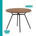Conjunto Sala de Jantar 4 Cadeiras Nolita Carraro Fre/Pre/Gra