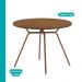 Conjunto Sala de Jantar 4 Cadeiras Nolita Carraro Fre/Ros/Are