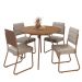 Conjunto Sala de Jantar 4 Cadeiras San Francisco Carraro