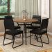 Conjunto Sala de Jantar 4 Cadeiras San Francisco Carraro Pto