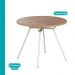 Conjunto Sala de Jantar 4 Cadeiras San Francisco Carraro Prata
