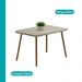 Conjunto Sala de Jantar 4 Cadeiras San Lorenzo Carraro Pet Ros