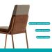 Conjunto Sala de Jantar 4 Cadeiras San Lorenzo Carraro Pet Ros