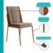 Conjunto Sala de Jantar 4 Cadeiras San Lorenzo Carraro Pet Ros