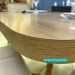 Conjunto Sala de Jantar 4 Cadeiras Servian Carraro Carvalho Dourado