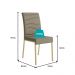 Conjunto Sala de Jantar 4 Cadeiras Servian Carraro Carvalho Dourado