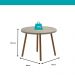 Conjunto Sala de Jantar 4 Cadeiras Varese Carraro Petra e Rosê