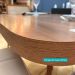 Conjunto Sala de Jantar 6 Cadeiras Charlotte Carraro Nogal com Preto