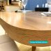 Conjunto Sala de Jantar 6 Cadeiras Meg Carraro Nogal
