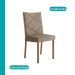 Conjunto Sala de Jantar 6 Cadeiras Meg Carraro Nogal