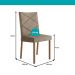 Conjunto Sala de Jantar 6 Cadeiras Meg Carraro Nogal
