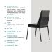 Conjunto Sala de Jantar 6 Cadeiras San Paolo Carraro Nog Pre