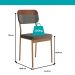 Conjunto Sala de Jantar 6 Cadeiras Sonare Carraro