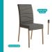 Conjunto Sala de Jantar 6 Cadeiras York Carraro Nogal Rosê