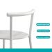 Conjunto Sala de Jantar Palermo com Mesa e 2 Cadeiras 2999 Carraro